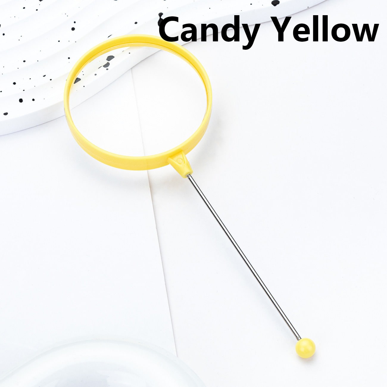 DIY Beadable Magnifying Glass in Solid Color 164MM