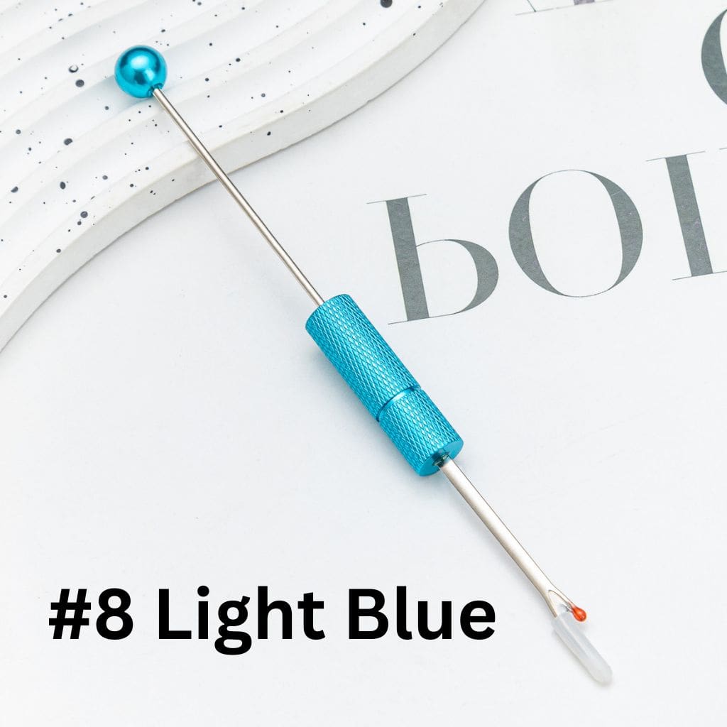 Metal Beadable DIY Seam Ripper, Thread Remover, Stitch Unpicker, Thread Cutter, Wire Picker in Solid Colors, 142mm