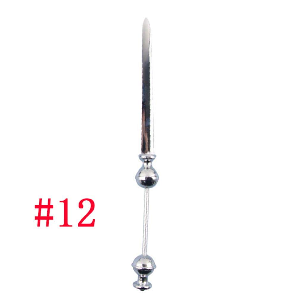 Beadable Corkscrew Bottle Opener, Envelope Opener, Cheese Butter Knife, Dessert Spoon, Fork, Teaspoon, Grill Utensils