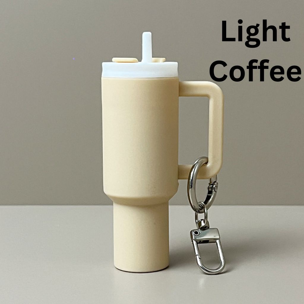 Mini Tumbler Chapstick Holder, Stanley Keychain Chapstick Holder, Size 10*5*3cm