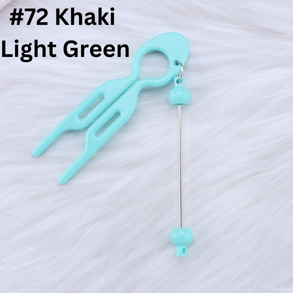 DIY Beadable Bar with U Shape Updo Comb Hair Accessories Hair Clip Hairpin Hair Artifact in Solid Color