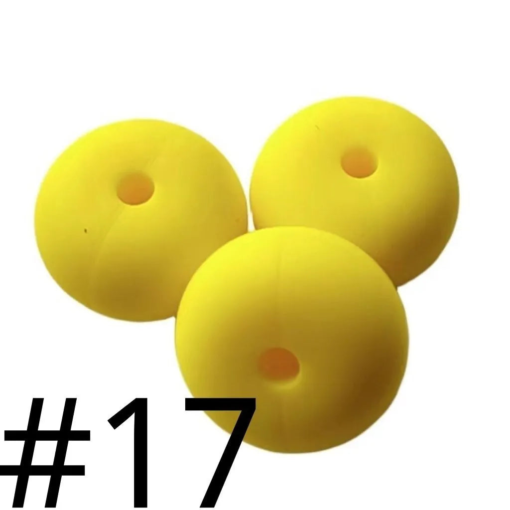 Silicone Wheel Beads Abacus Beads