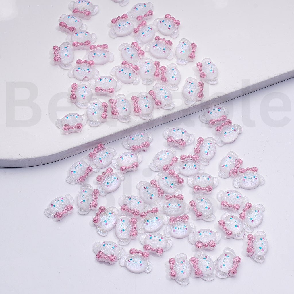 DIY Mini Cute Sanri Kurom Hello Kitt Cinnamorol for Beads Jewelry Accessories, Random Mix