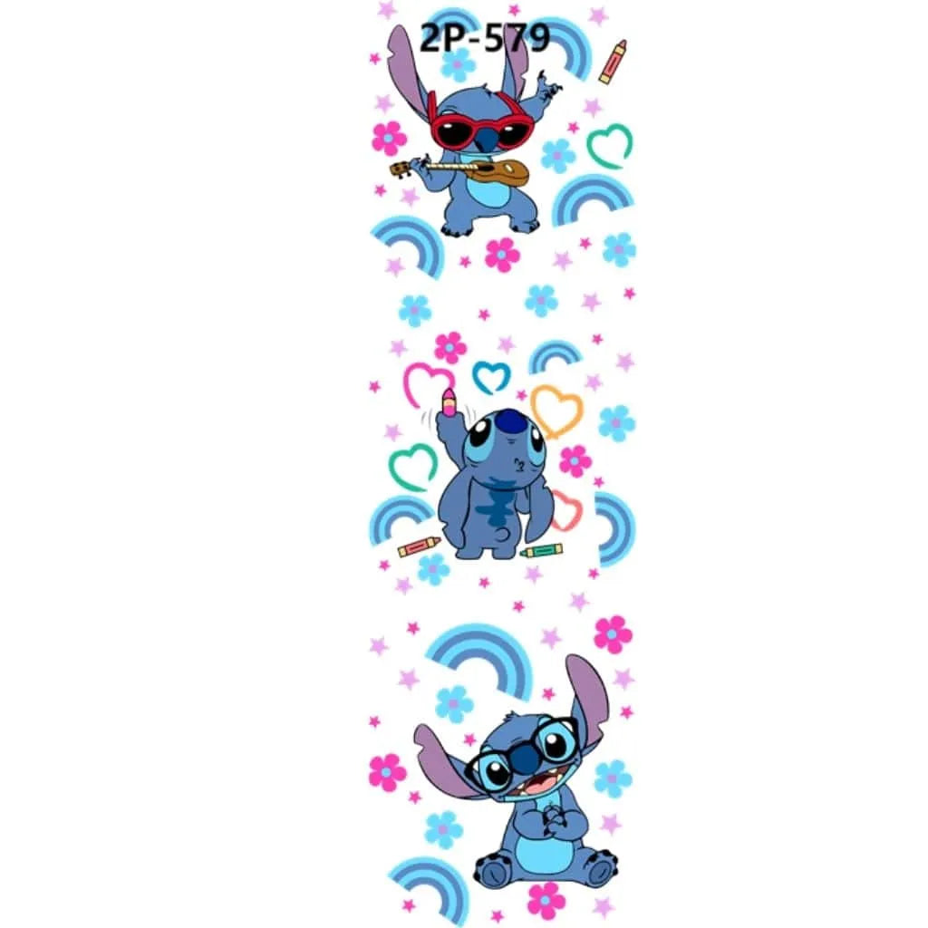 UV DTF Pen Wraps for Custom Pens, Sticker Decals, 111 mm by 32 mm (4.37'' by 1.25'')