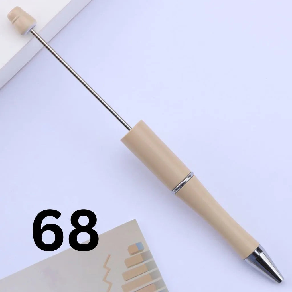 Plastic Beadable Pens | Beaded Pens in Solid, Ombre Gradient and Neon Colors, READ THE DESCRIPTION