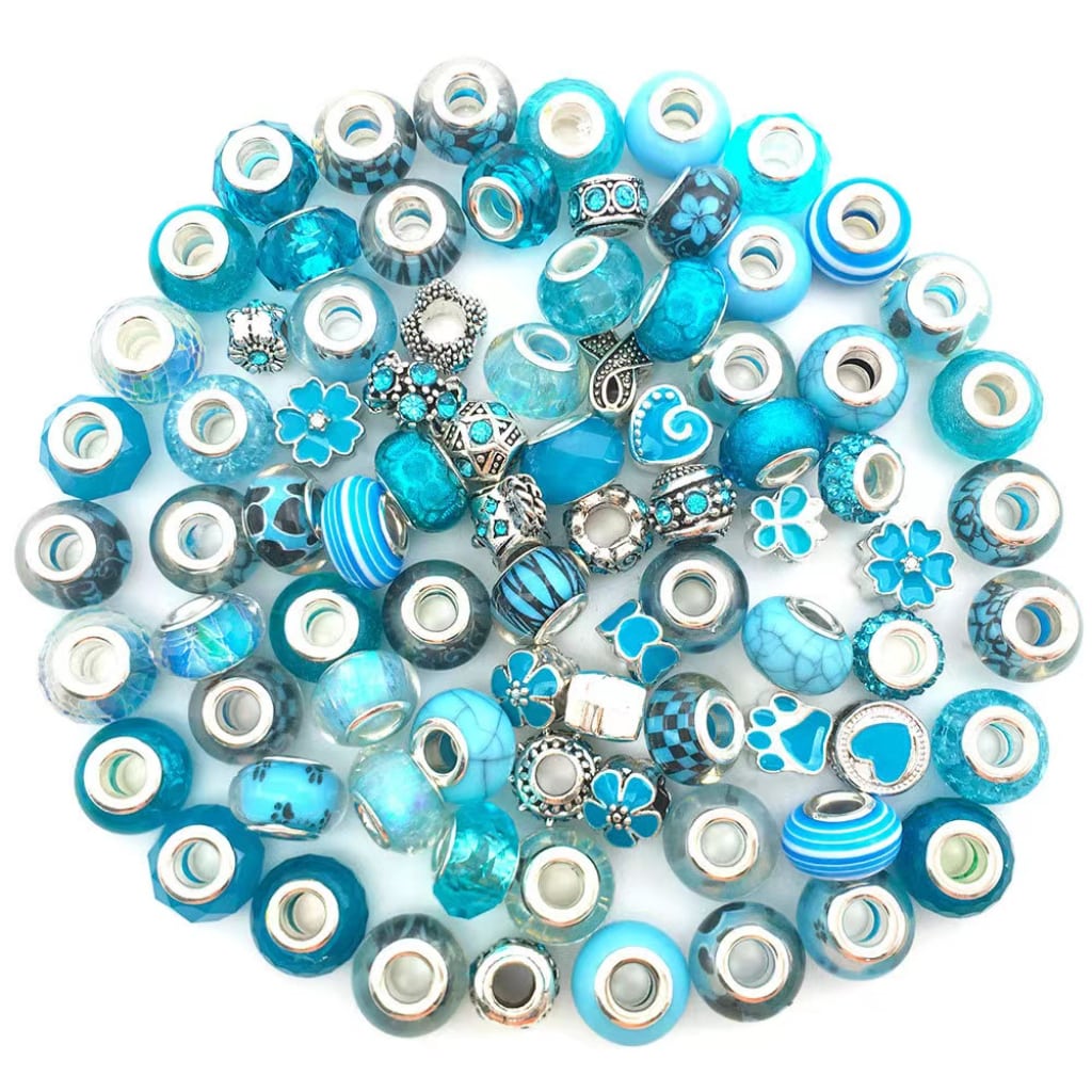 Inspired Wheel Beads 80Pcs