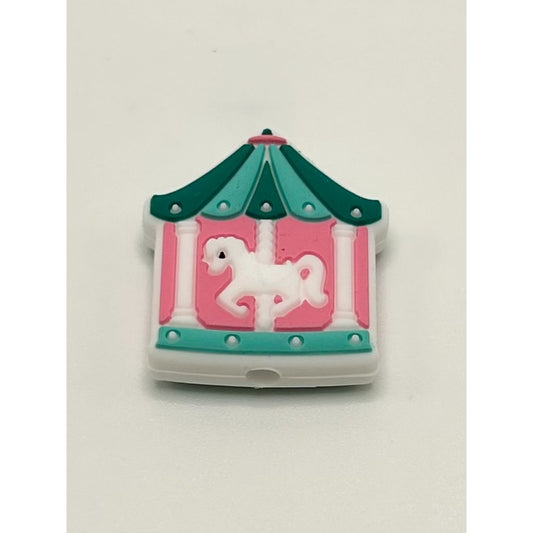 Merry-go-round Silicone Focal Beads (Ship out in Around 4-6 Days after Ordering)