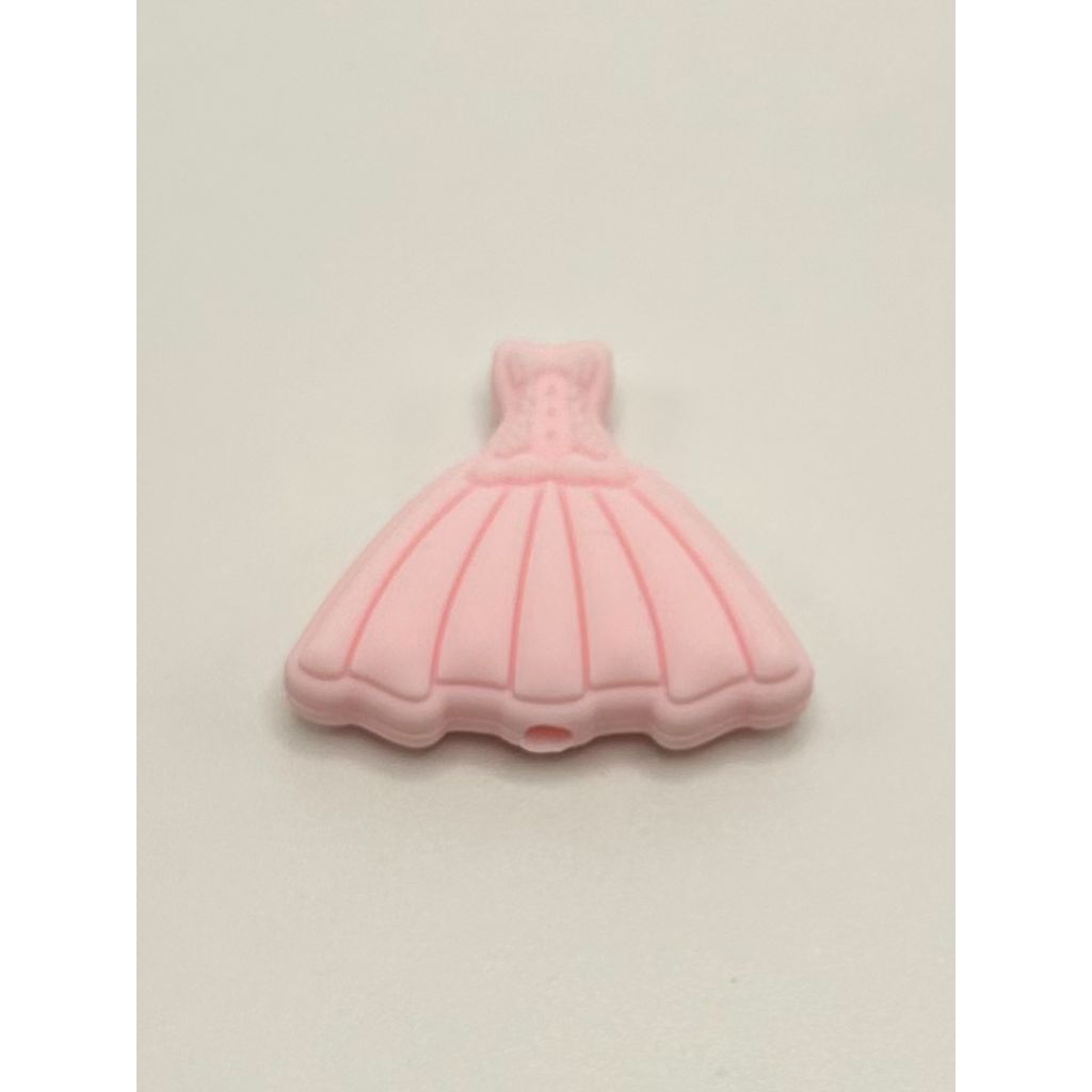 Bridal Bride Dress Silicone Focal Beads