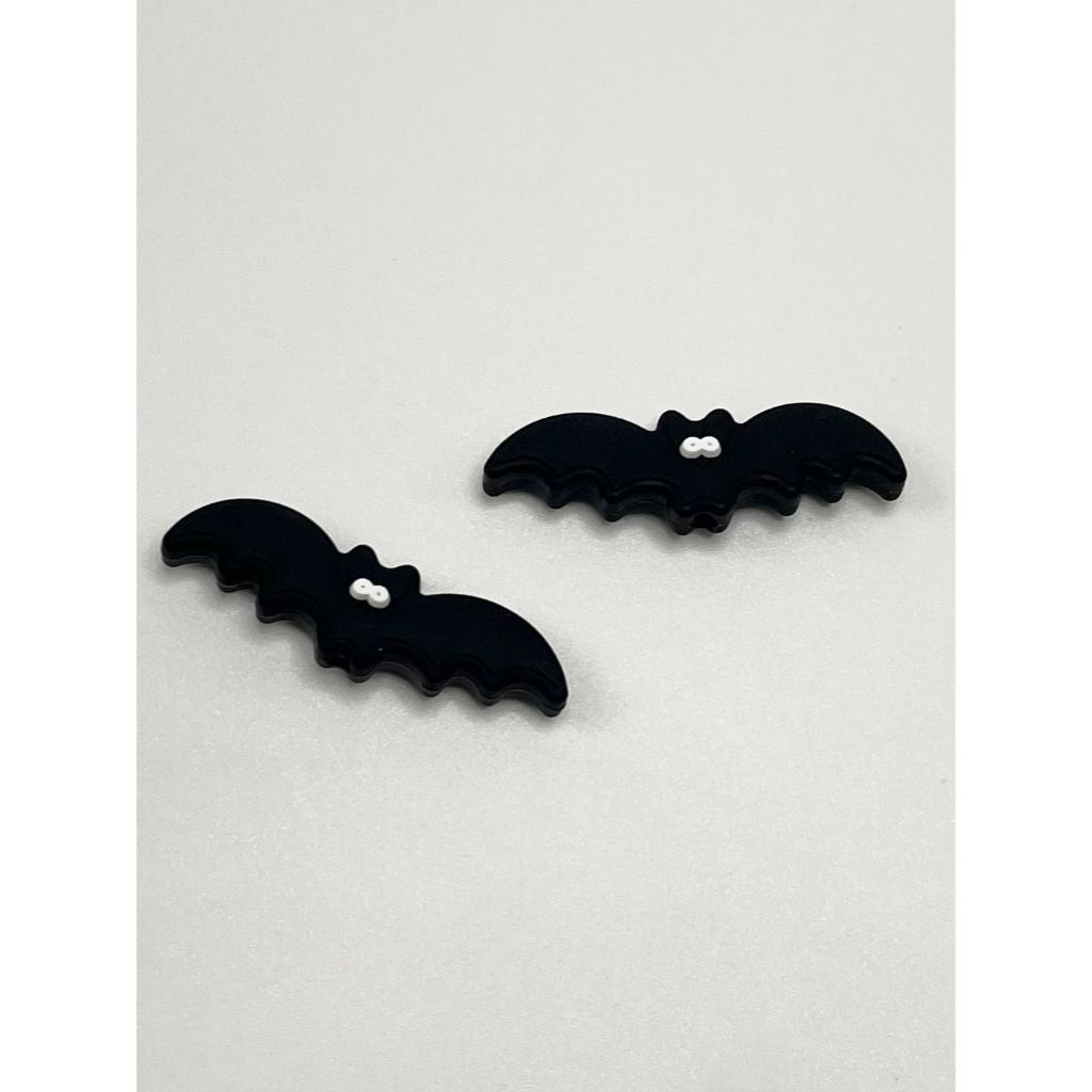 Bats Halloween Silicone Focal Beads