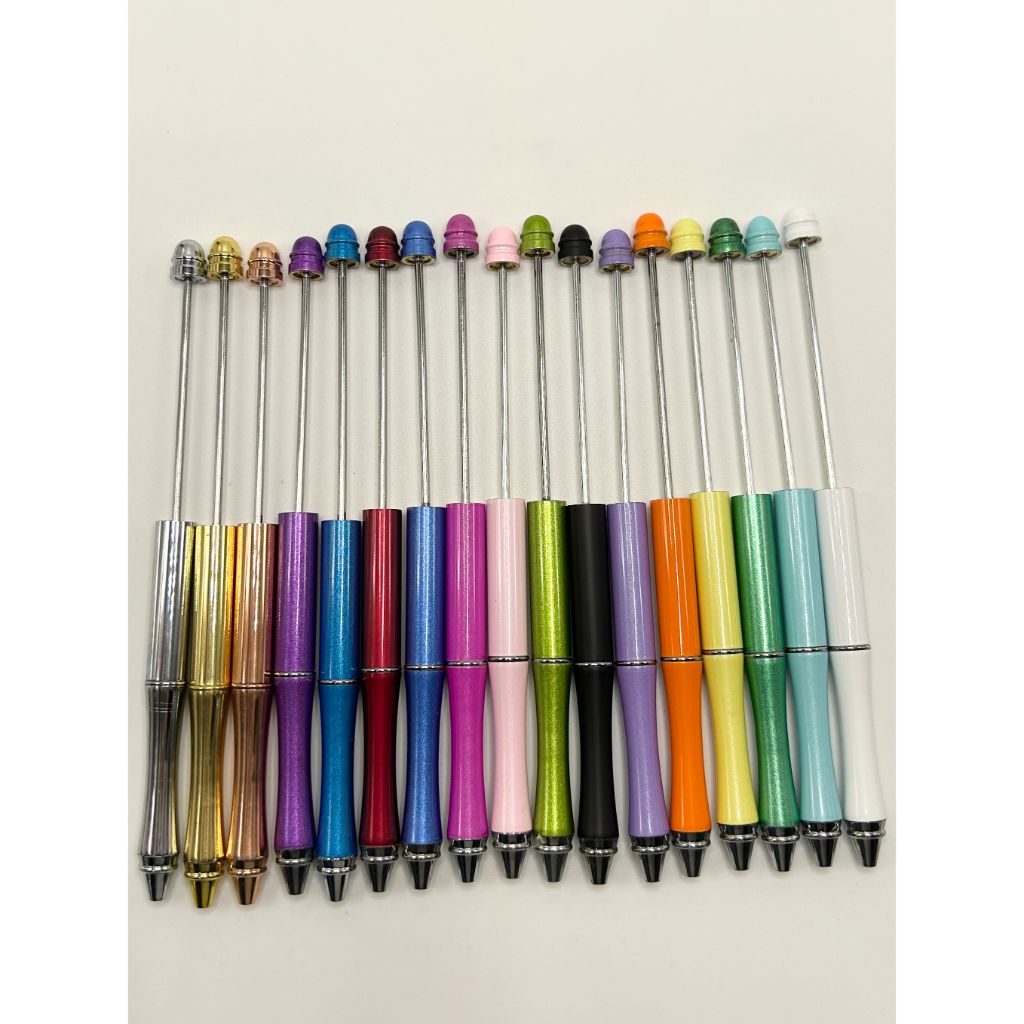 Metal Beadable Pens with Additional Refills, Wholesale