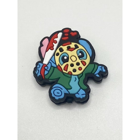 Stitc with Mask & Knife Jason Silicone Focal Beads-pz (Ship out in Around 4-6 Days after Ordering)