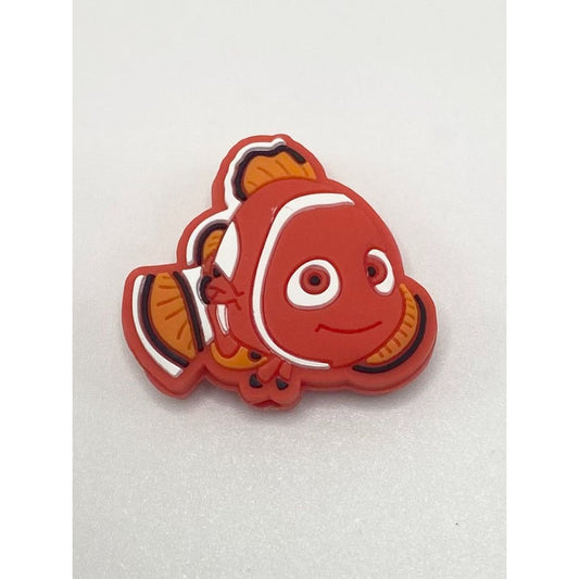 Red Goldfish Nemo Mermaid Silicone Focal Beads  (ship out in around 4-6 Days after ordering)