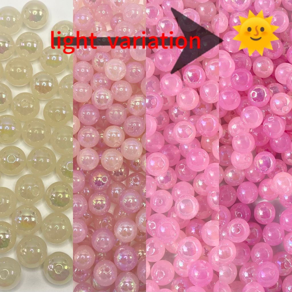 Light Changing Acrylic Beads 16mm, HS