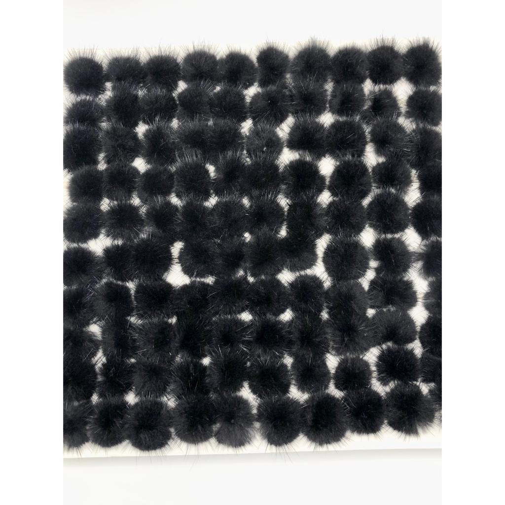 Pom Pom Fluffy Balls in Solid Colors