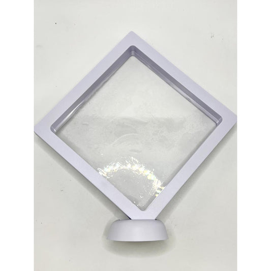 Suspension Jewelry Storage, Floating Frame Display Box, Clear PE Film, 14mm