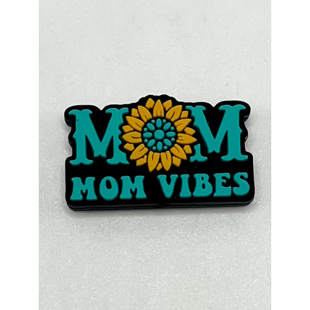 Mom Vibes with Sunflower Silicone Focal Beads