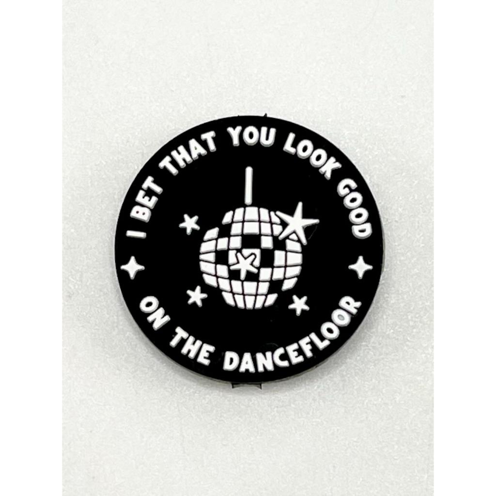 I Bet That You Look Good On The Dancefloor Silicone Focal Beads