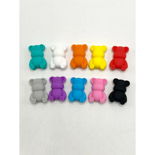 かわいいクマのシリコンフォーカルビーズ3D