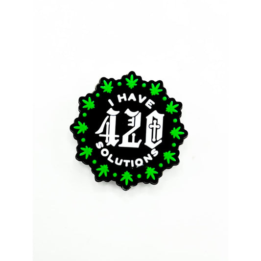 420 Solutions グリーンリーフ シリコンフォーカルビーズ