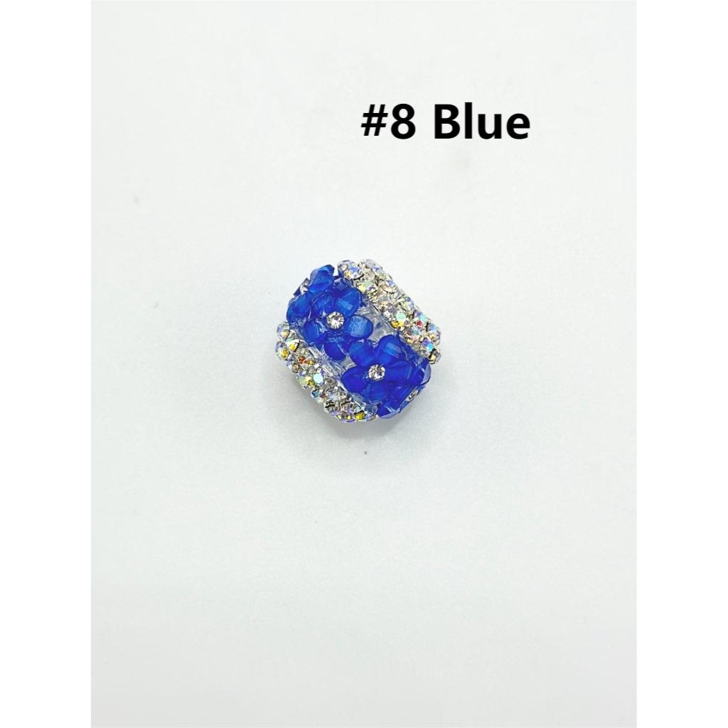 Keychain Beads, Fancy Clear Acrylic Beads for Keychains, 19*16MM