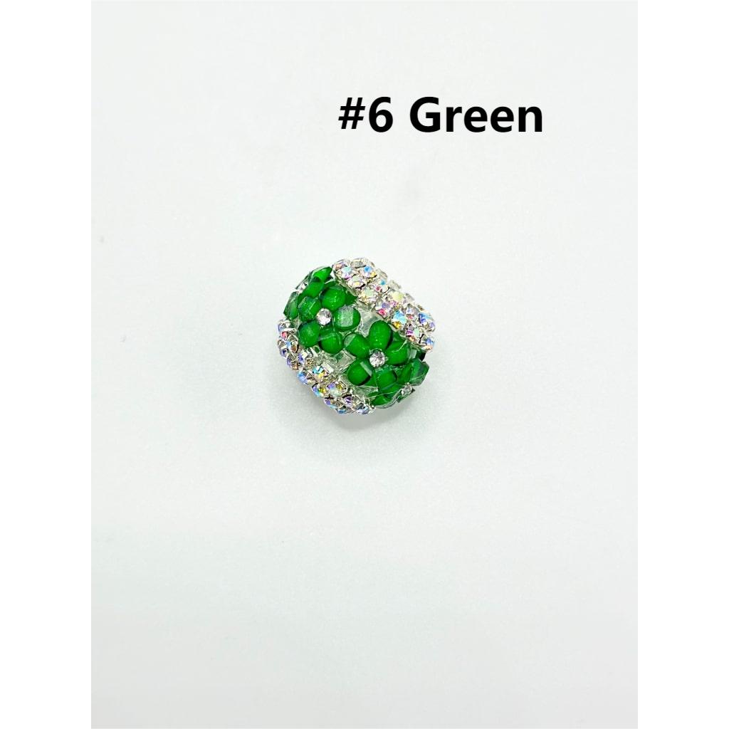 Keychain Beads, Fancy Clear Acrylic Beads for Keychains, 19*16MM
