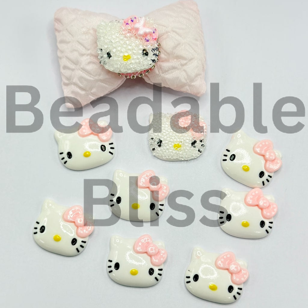 小さくてかわいいサンリHK子猫チャーム、ランダムミックス、約27×24MM