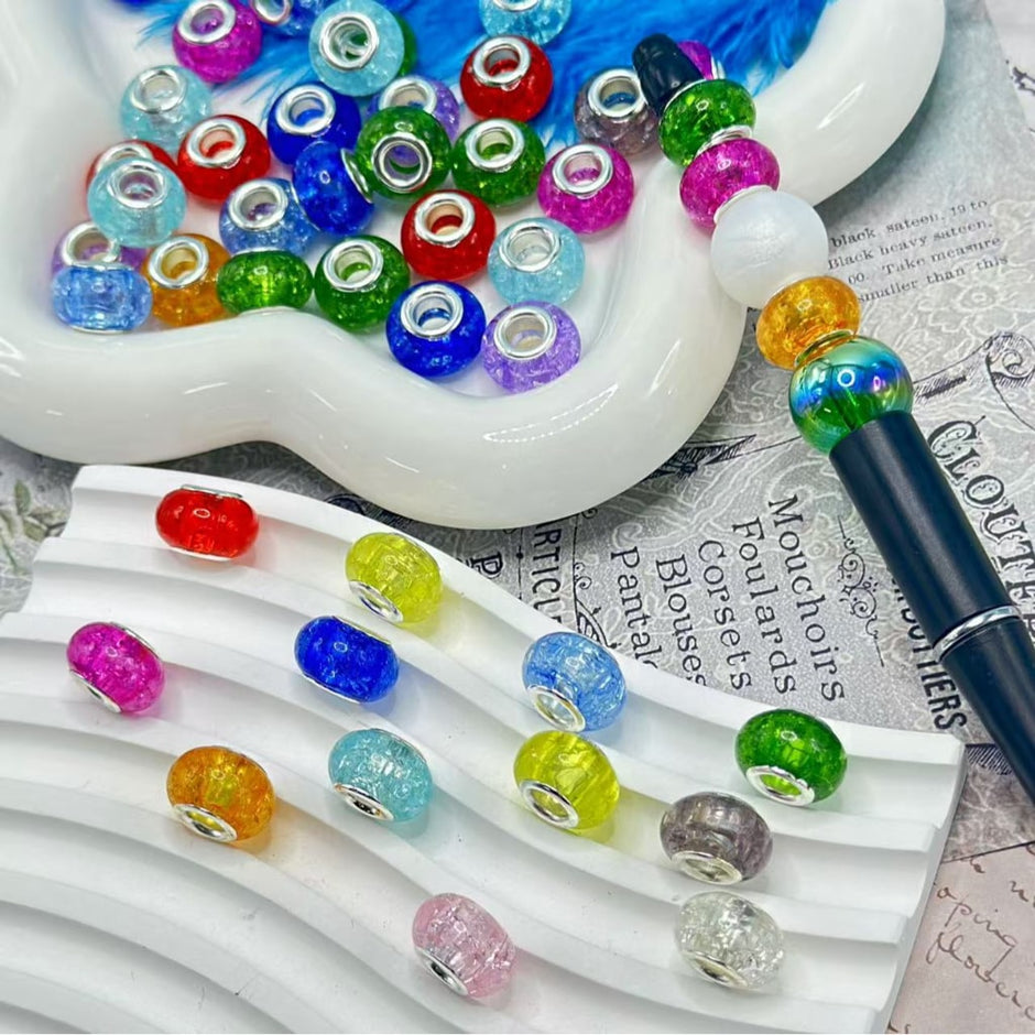 Plastic Round Beads Big Hole main image 0