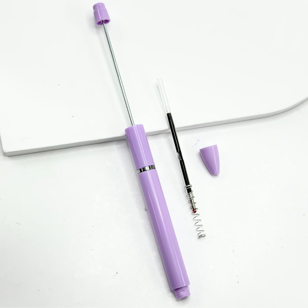 New Style Fashion DIY Beadable Pen in Solid Color, 167MM, Please Read the Description, (Refill Can be Replaced)