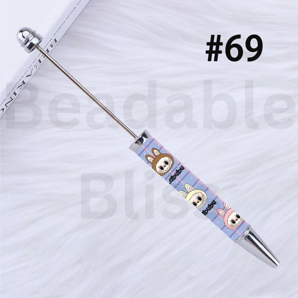 New Style DIY Beadable Labub Series Pop Mar Pen