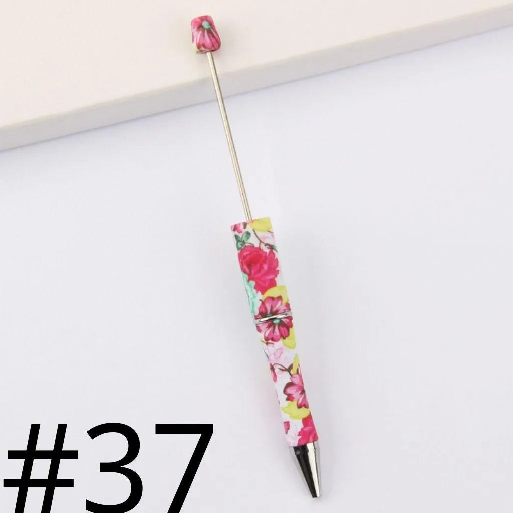 Random Mix Printed Beadable Pens