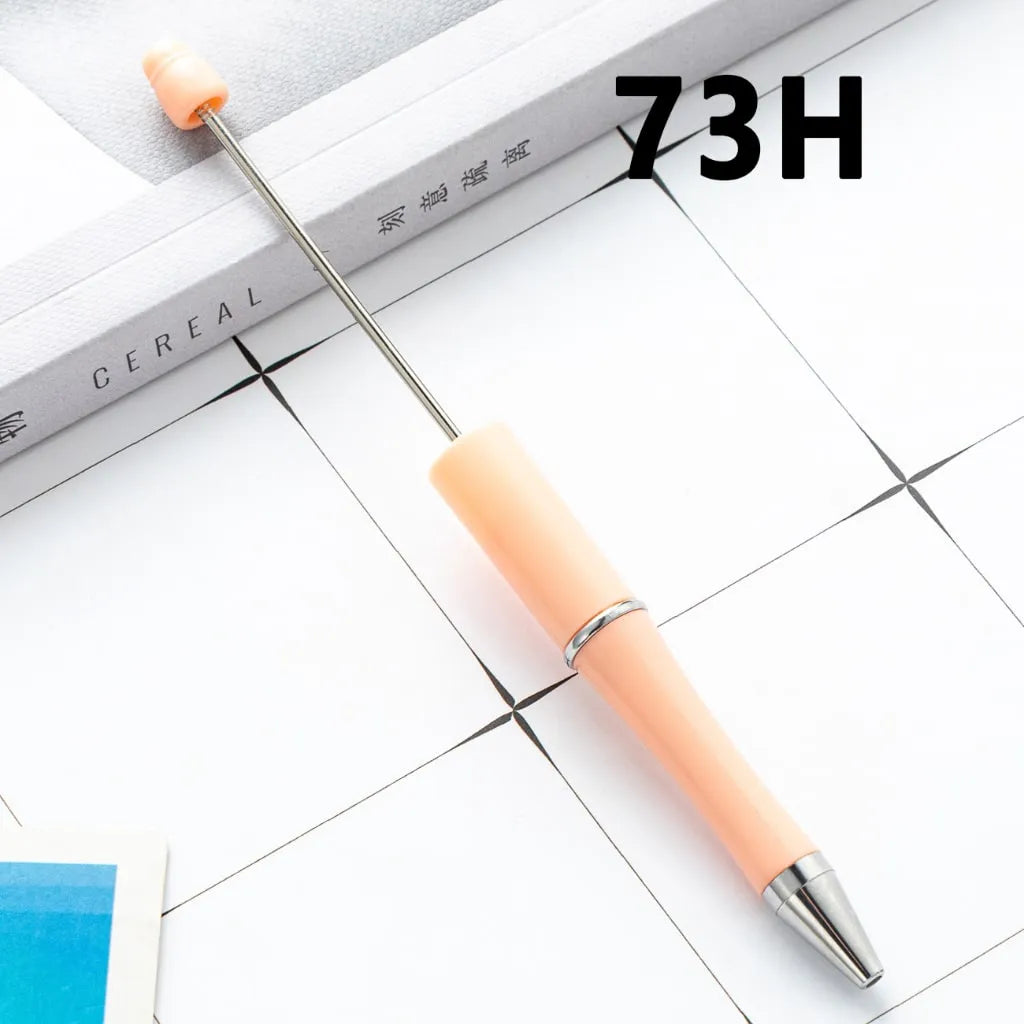 Plastic Beadable Pens | Beaded Pens in Solid, Ombre Gradient and Neon Colors, READ THE DESCRIPTION