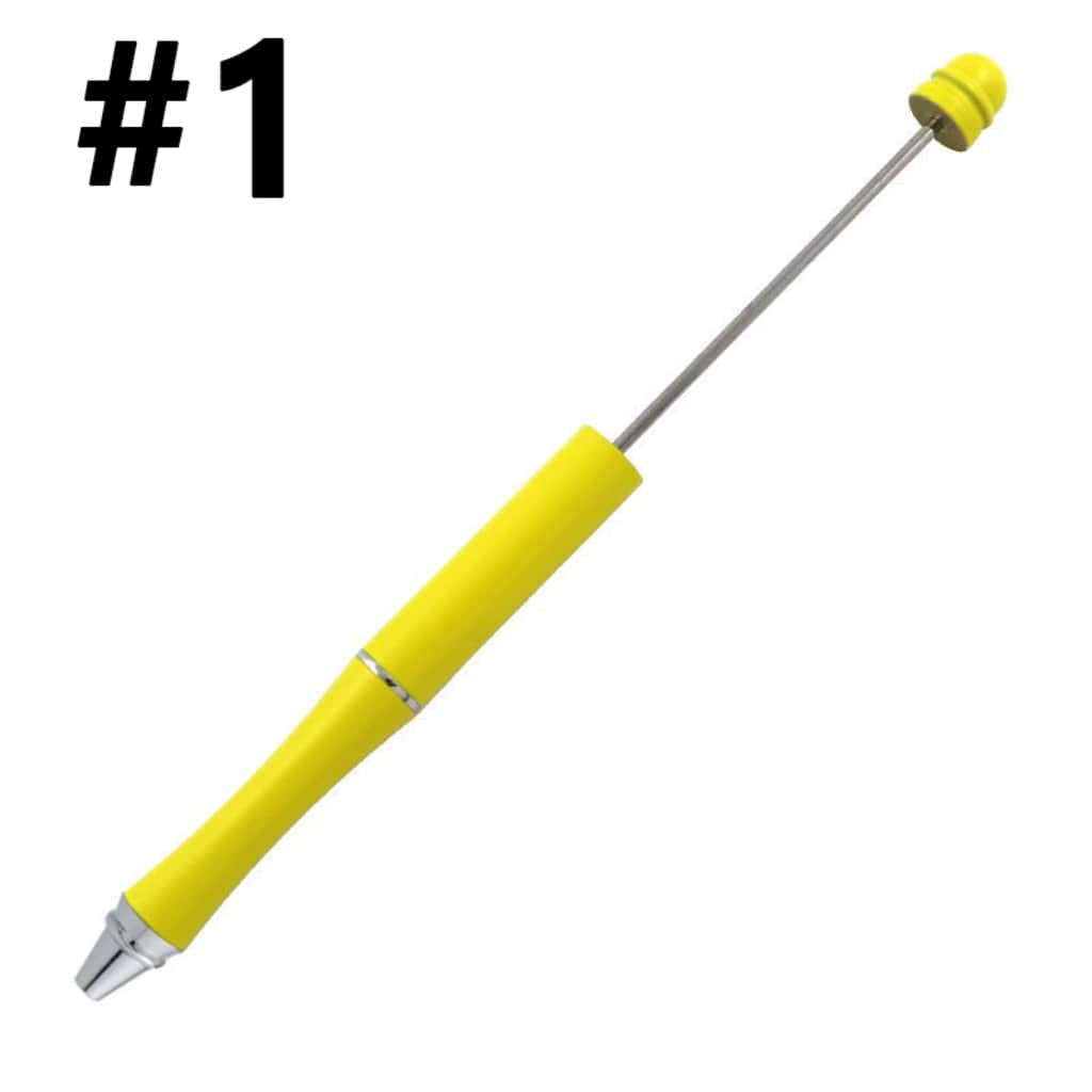 New Style Fashion Metal Beadable Pens in Solid Color (Refill Replacement is Available)