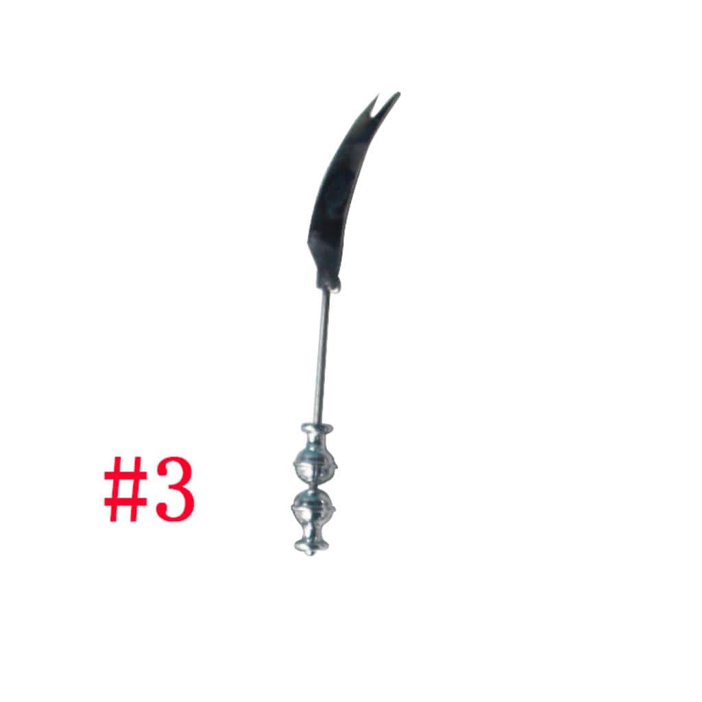 Beadable Corkscrew Bottle Opener, Envelope Opener, Cheese Butter Knife, Dessert Spoon, Fork, Teaspoon, Grill Utensils