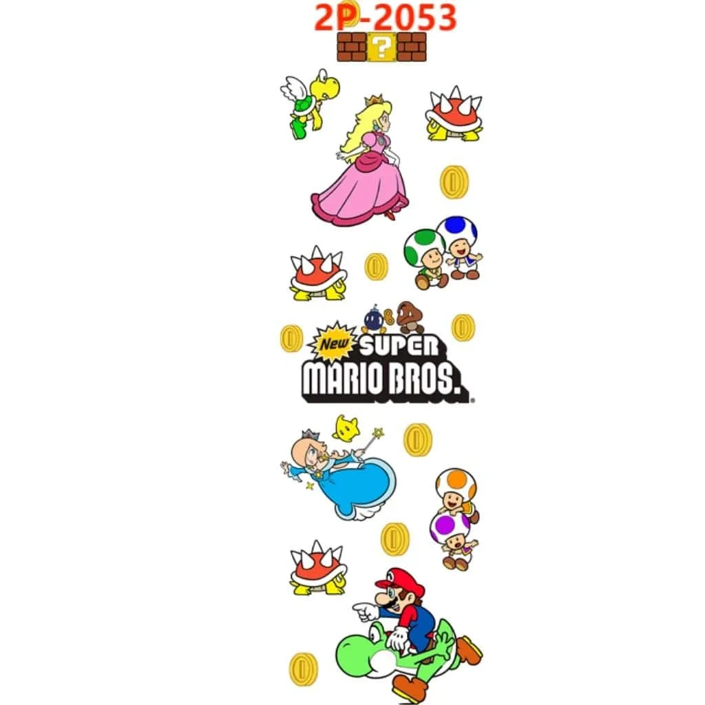 UV DTF Pen Wraps for Custom Pens, Sticker Decals, 111 mm by 32 mm (4.37'' by 1.25'')