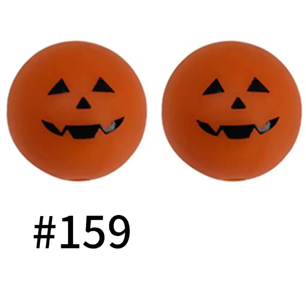 Printed Silicone Beads 15 mm