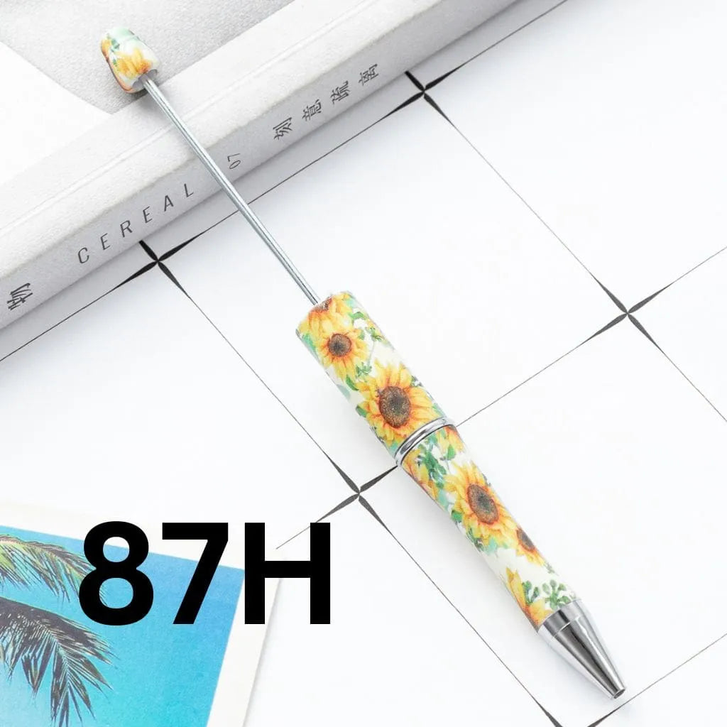 Random Mix Printed Beadable Pens