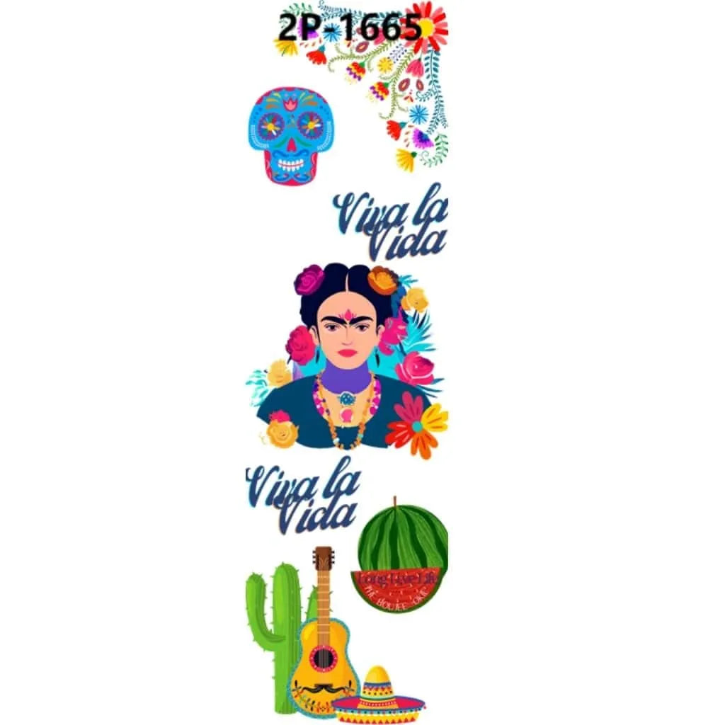 UV DTF Pen Wraps for Custom Pens, Sticker Decals, 111 mm by 32 mm (4.37'' by 1.25'')