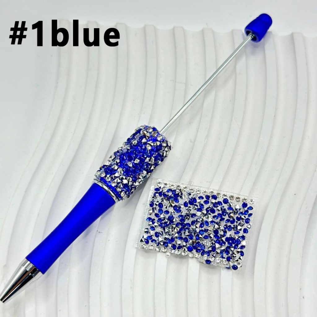 DIY Bling Bling Wraps Tapes with Clear Rhinestone Chain Multi-Color Cone Shape Rhinestones for Pen, Around 40*28MM, 84pcs in 1 Sheet, Please Read the Description