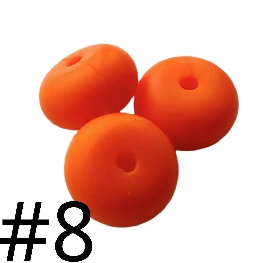 Silicone Wheel Beads Abacus Beads