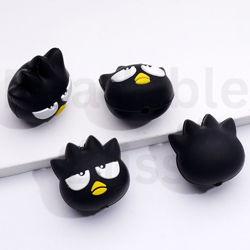 Silicone Focal Beads 3D Sanri Series Keropp Kurom Ba Badtz-Mar My Melod Hello Kitt Po Po Puri Cinnamorol