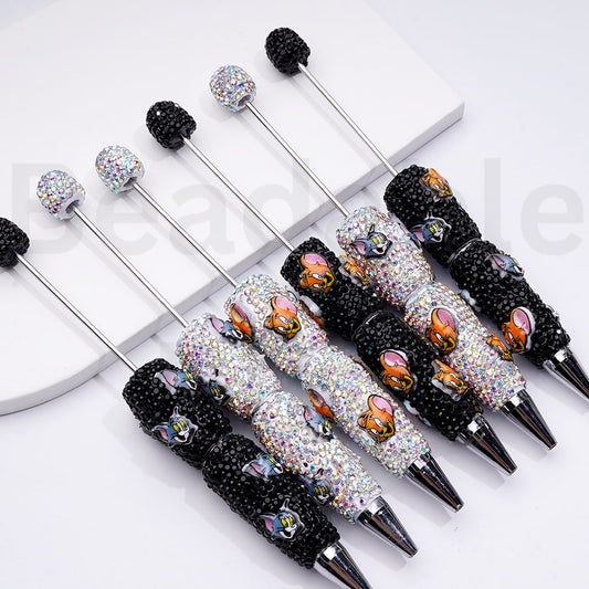 Cute To & Jerr AB Rhinestones Clay Pens