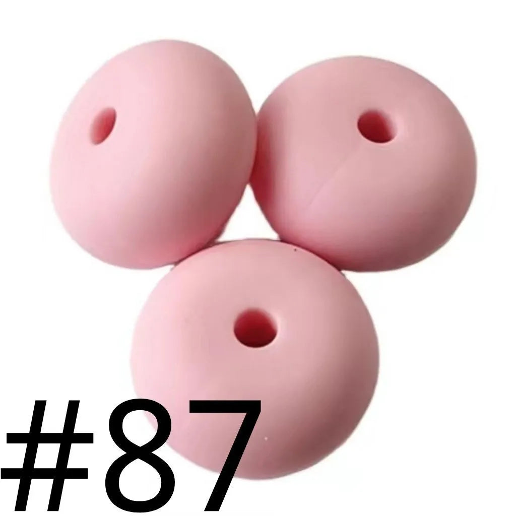 Silicone Wheel Beads Abacus Beads