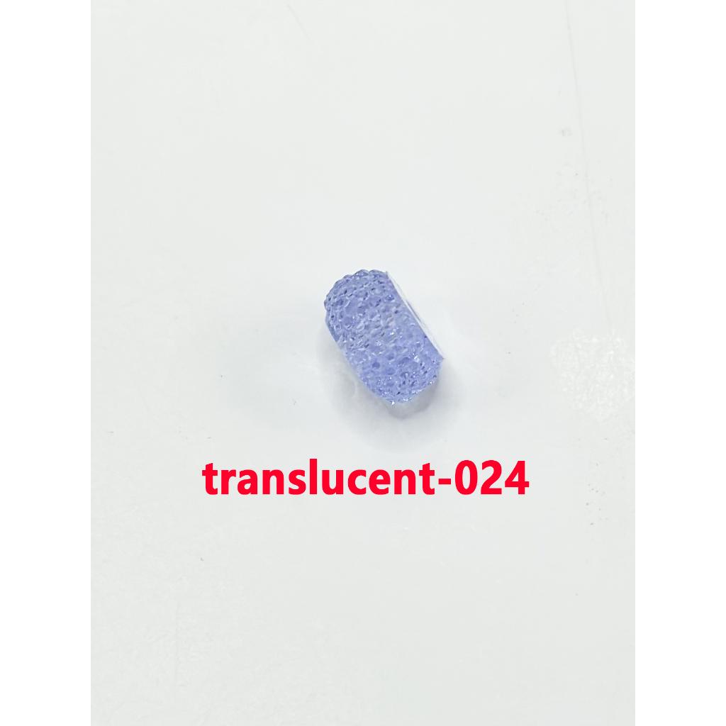 Colorful Wheel Acrylic Beads with Sugar Spacer Texture on Side, 12mm