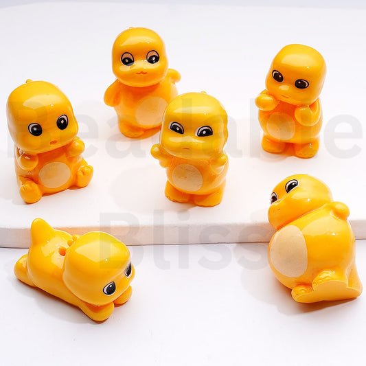 Little Cute Milk Drago Nailon Acrylic Beads Pen Topper Pendants Jewelry Accessories
