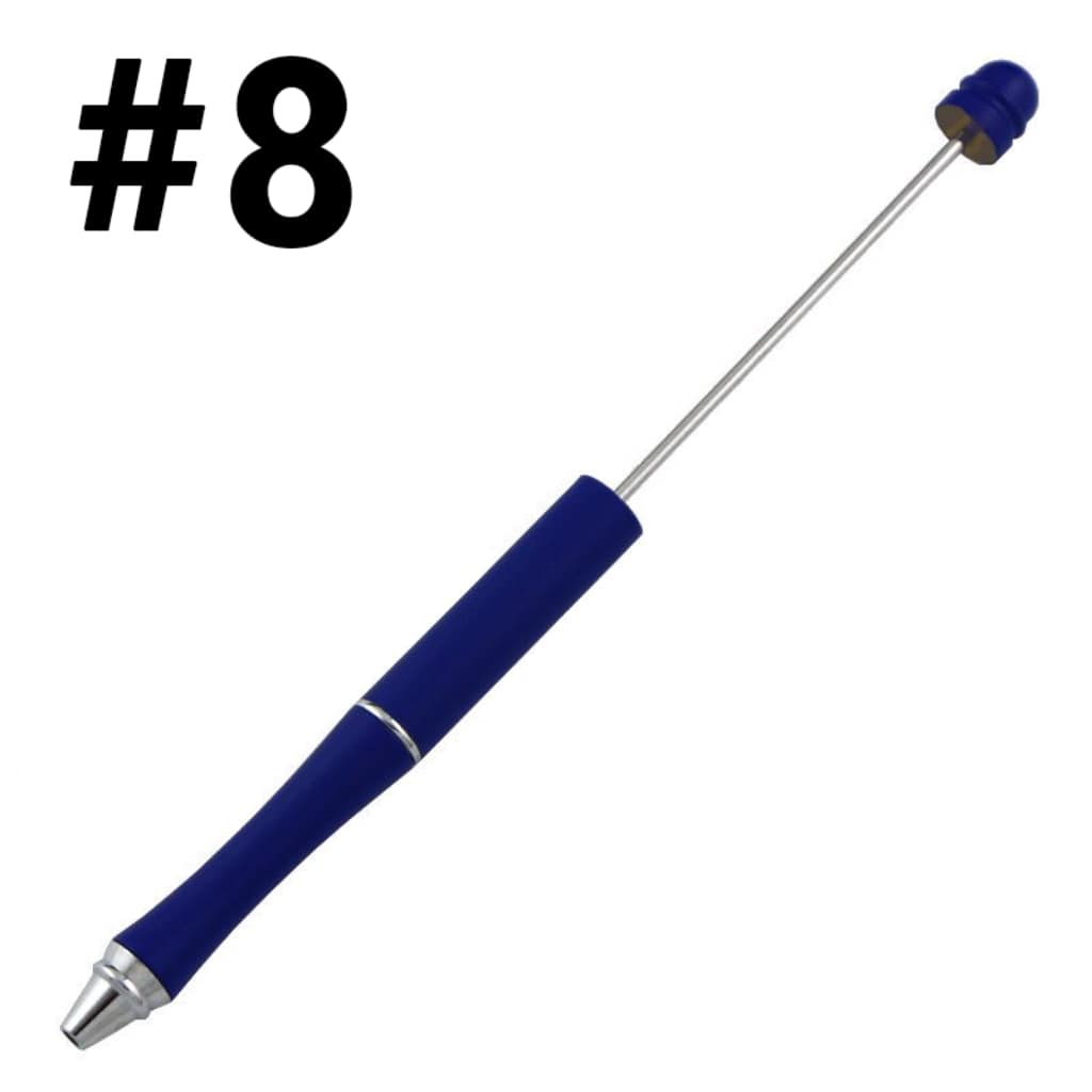 New Style Fashion Metal Beadable Pens in Solid Color (Refill Replacement is Available)