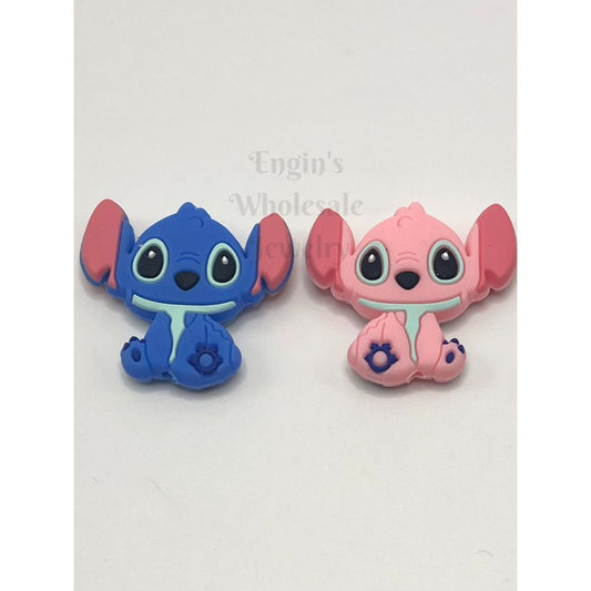 Cartoon Monster Silicone Focal Beads