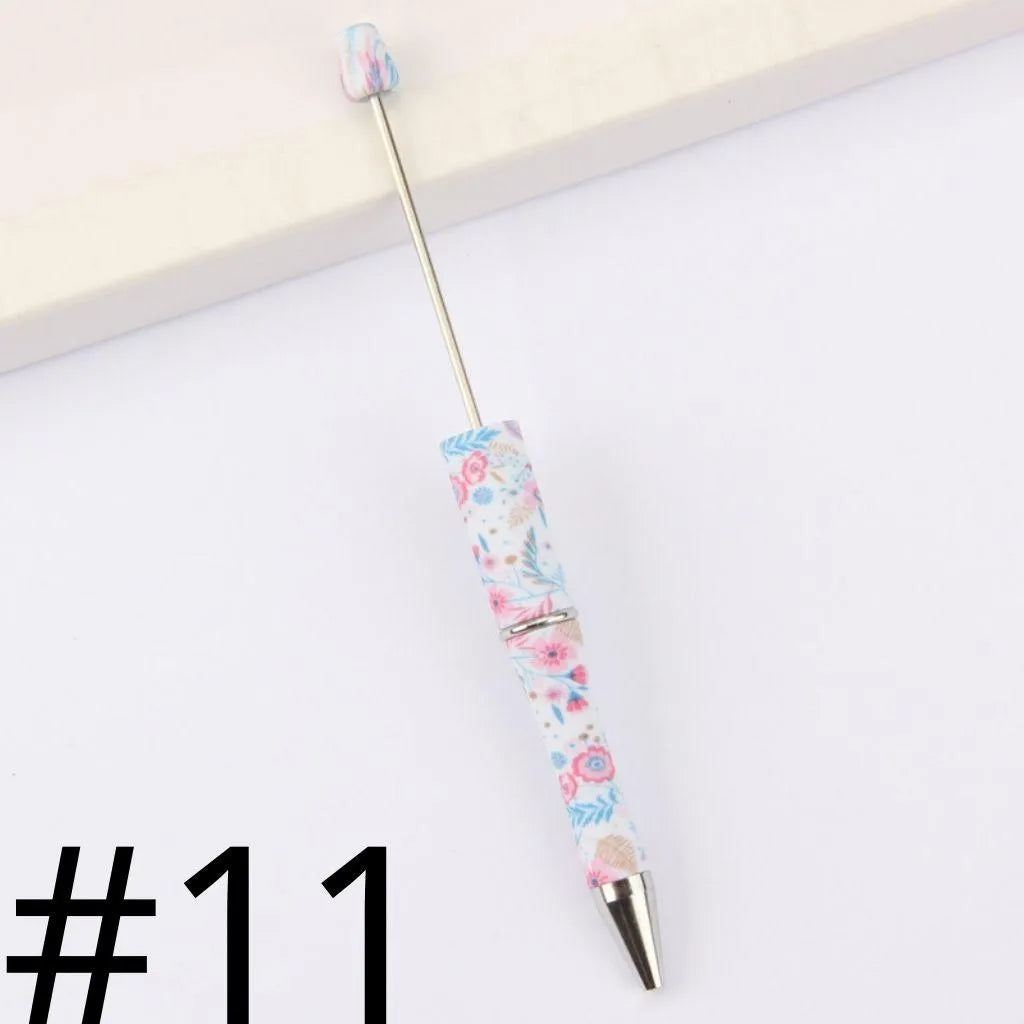 Random Mix Printed Beadable Pens