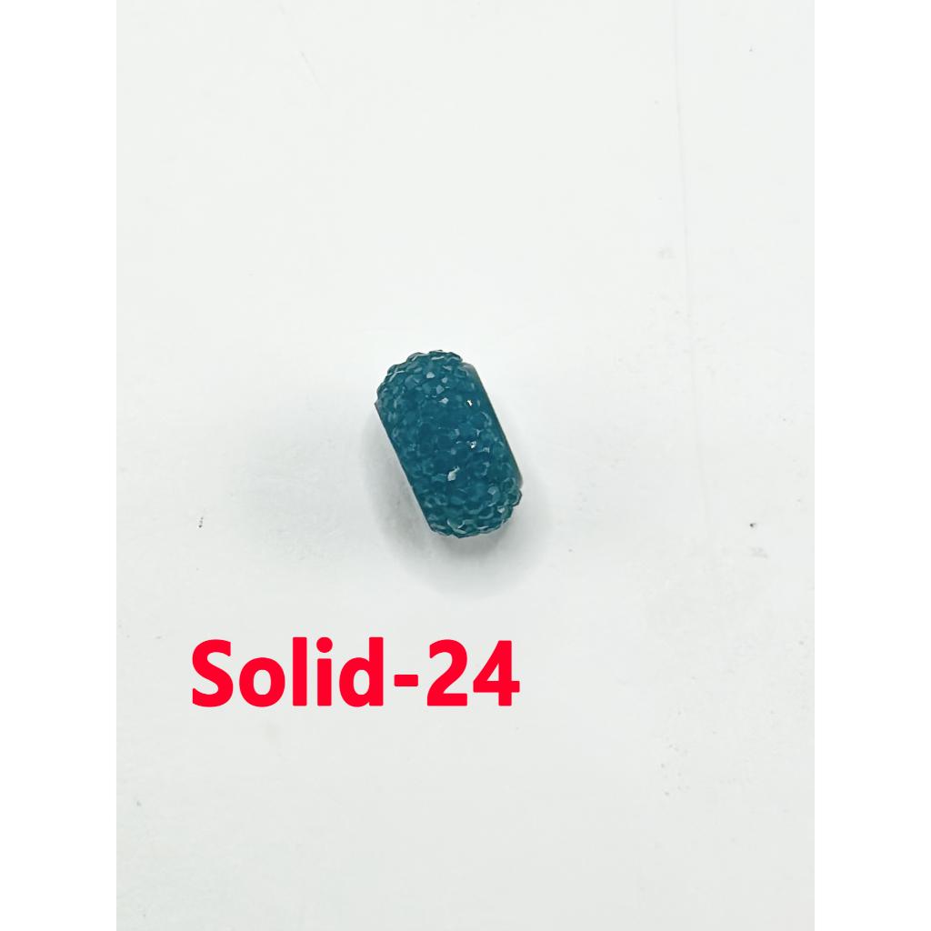 Colorful Wheel Acrylic Beads with Sugar Spacer Texture on Side, 12mm