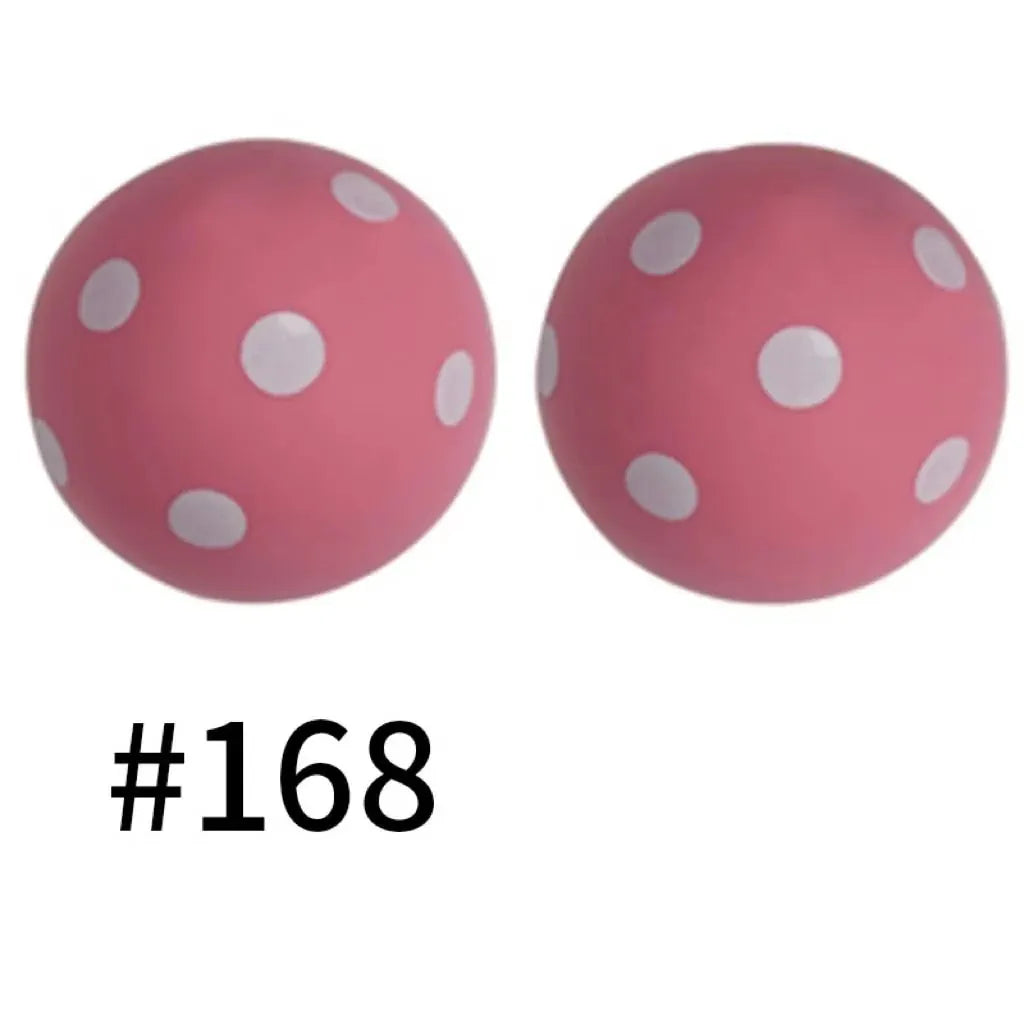 Printed Silicone Beads 15 mm