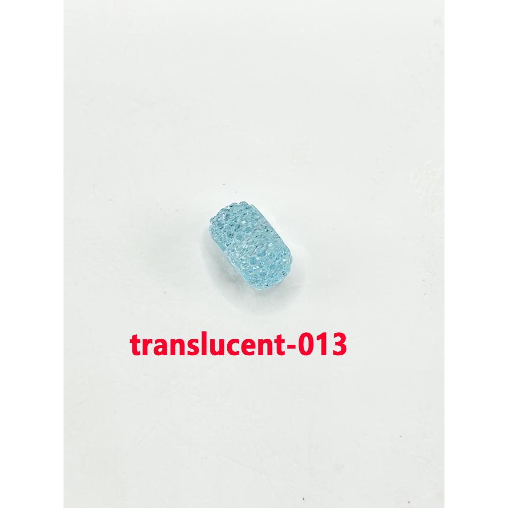 Colorful Wheel Acrylic Beads with Sugar Spacer Texture on Side, 12mm